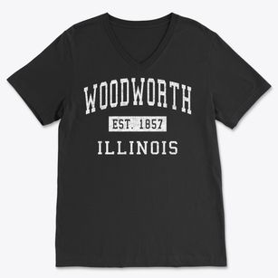 Woodworth Illinois Classic Established Soft Lightweight V-Neck