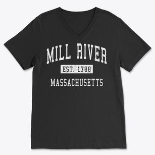 Mill River Massachusetts Classic Established Soft Lightweight V-Neck