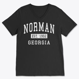 Norman Georgia Classic Established Soft Lightweight V-Neck