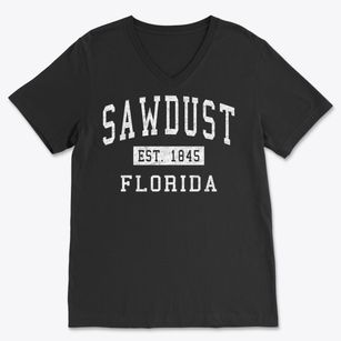 Sawdust Florida Classic Established Soft Lightweight V-Neck