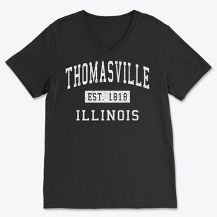 Thomasville Illinois Classic Established Soft Lightweight V-Neck