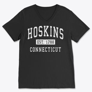 Hoskins Connecticut Classic Established Soft Lightweight V-Neck