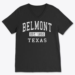 Belmont Texas Classic Established Soft Lightweight V-Neck