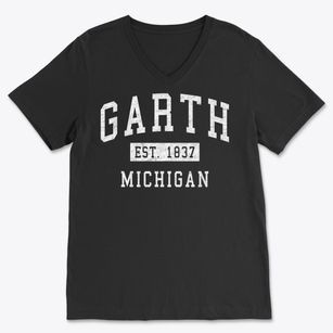 Garth Michigan Classic Established Soft Lightweight V-Neck