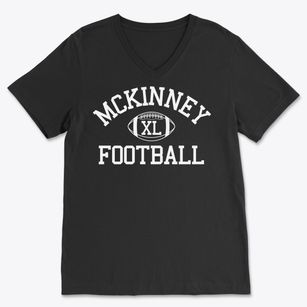 Mckinney High School Classic Football Soft Lightweight V-Neck