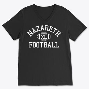Nazareth School Classic Football Soft Lightweight V-Neck