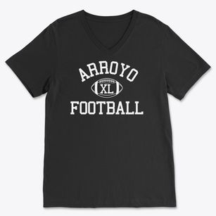 Arroyo High School Classic Football Soft Lightweight V-Neck