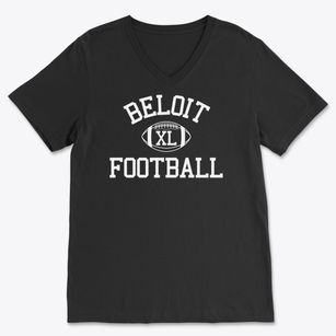 Beloit High School Classic Football Soft Lightweight V-Neck