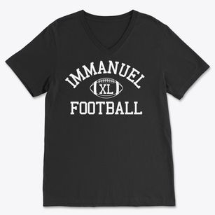 Immanuel Christian School Classic Football Soft Lightweight V-Neck