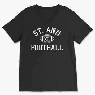 St. Ann Parish Classic Football Soft Lightweight V-Neck