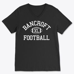 Bancroft Community School Classic Football Soft Lightweight V-Neck