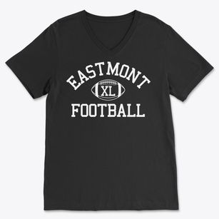 Eastmont Intermediate School Classic Football Soft Lightweight V-Neck