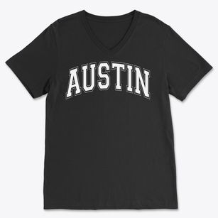 Austin Academy For Excellence Varsity Arch Soft Lightweight V-Neck