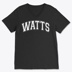 Watts Elementary School Varsity Arch Soft Lightweight V-Neck