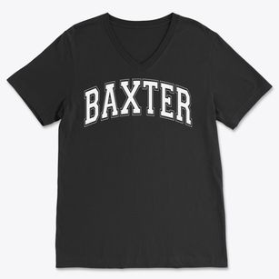 Baxter Elementary School Varsity Arch Soft Lightweight V-Neck