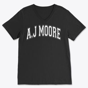A.j Moore High Varsity Arch Soft Lightweight V-Neck