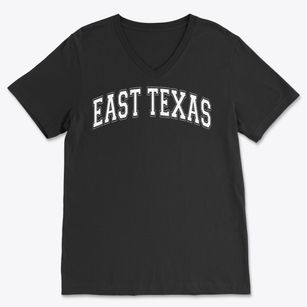 East Texas Christian School Varsity Arch Soft Lightweight V-Neck