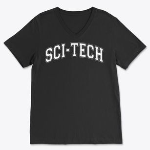 Sci-tech Prep Varsity Arch Soft Lightweight V-Neck