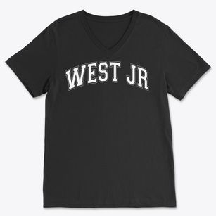 West Jr High School Varsity Arch Soft Lightweight V-Neck