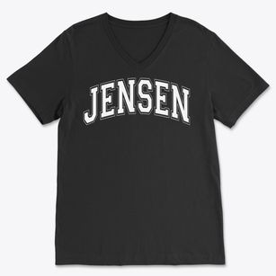 Jensen Middle School Varsity Arch Soft Lightweight V-Neck