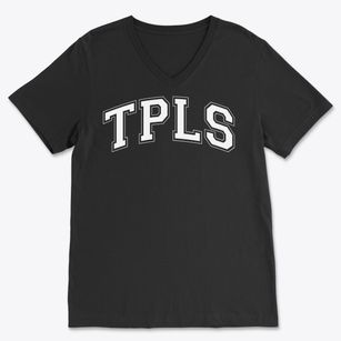 Tpls Christian Homeschool Varsity Arch Soft Lightweight V-Neck