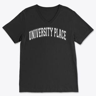 University Place Elementary School Varsity Arch Soft Lightweight V-Neck