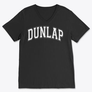 Dunlap Elementary School Varsity Arch Soft Lightweight V-Neck