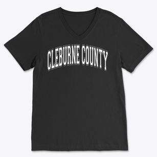 Cleburne County Career Technical School Varsity Arch Soft Lightweight V-Neck