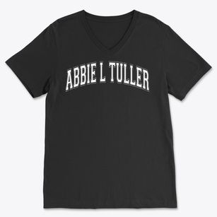Abbie L Tuller School Varsity Arch Soft Lightweight V-Neck