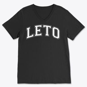 Leto High School Varsity Arch Soft Lightweight V-Neck