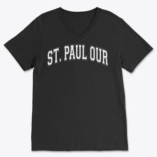 Saint Paul Our Lady Of Vilna School Varsity Arch Soft Lightweight V-Neck