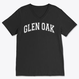 Glen Oak Primary School Varsity Arch Soft Lightweight V-Neck