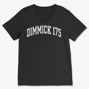 Dimmick Elementary School 175 Varsity Arch Soft Lightweight V-Neck