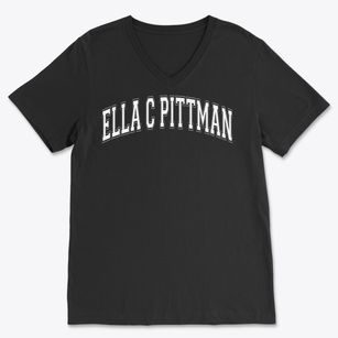Ella C Pittman Elementary School Varsity Arch Soft Lightweight V-Neck