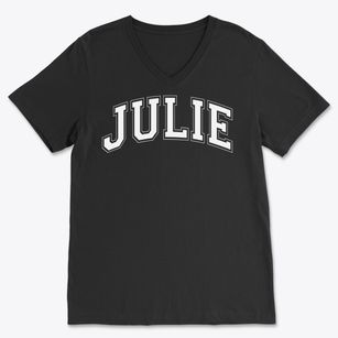 Julie Country Day School Varsity Arch Soft Lightweight V-Neck