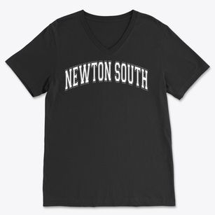 Newton South High School Varsity Arch Soft Lightweight V-Neck
