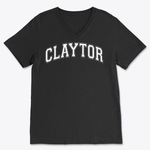 Claytor Elementary School Varsity Arch Soft Lightweight V-Neck