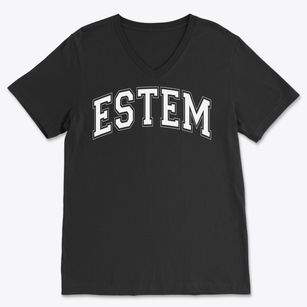 Estem High School Varsity Arch Soft Lightweight V-Neck