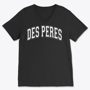 Des Peres Montessori School Varsity Arch Soft Lightweight V-Neck