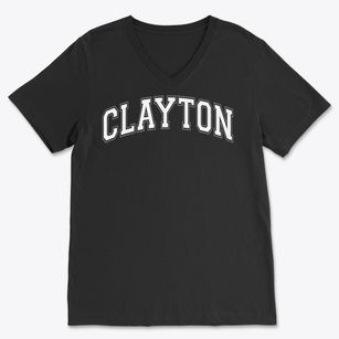 Clayton High School Varsity Arch Soft Lightweight V-Neck