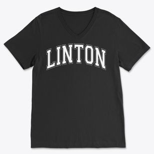 Linton High School Varsity Arch Soft Lightweight V-Neck