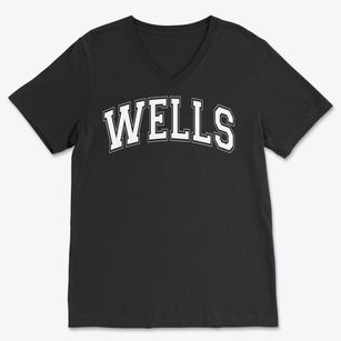 Wells Junior High School Varsity Arch Soft Lightweight V-Neck