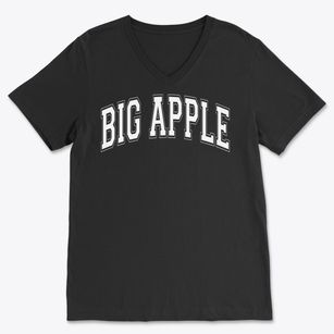 Big Apple Academy Varsity Arch Soft Lightweight V-Neck