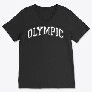 Olympic High School Varsity Arch Soft Lightweight V-Neck