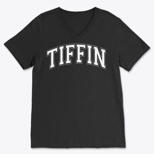 Tiffin Junior High School Varsity Arch Soft Lightweight V-Neck