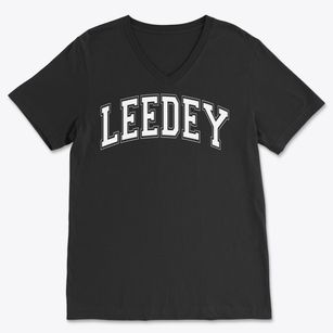 Leedey School Varsity Arch Soft Lightweight V-Neck