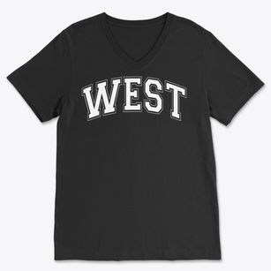 West Intermediate School Varsity Arch Soft Lightweight V-Neck