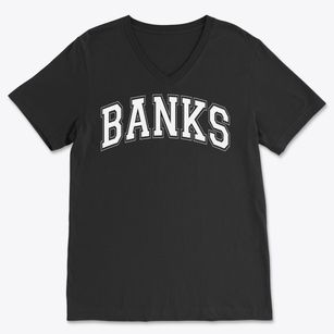 Banks Elementary School Varsity Arch Soft Lightweight V-Neck