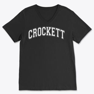 Crockett High School Varsity Arch Soft Lightweight V-Neck
