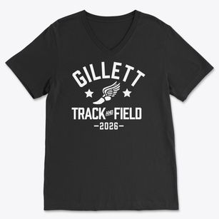 Gillett Intermediate School Track and Field Soft Lightweight V-Neck